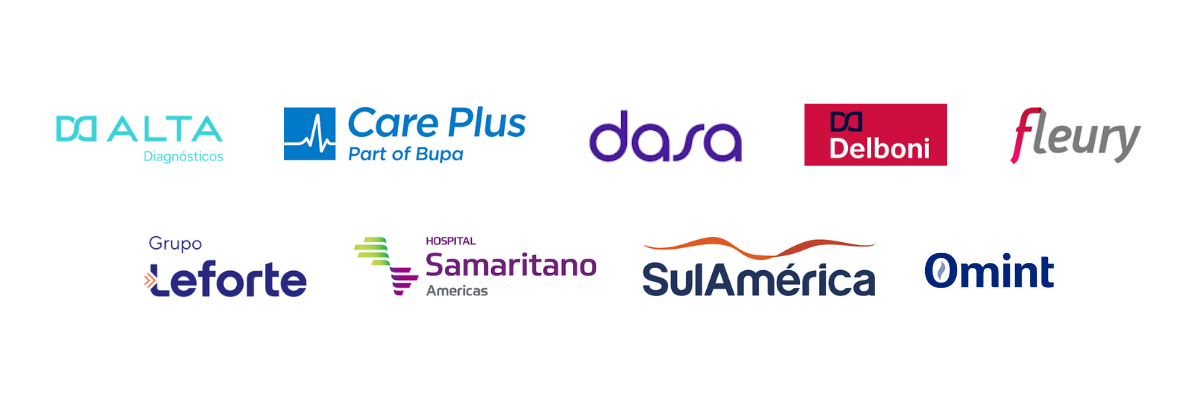 Empresas de saúde atendidas